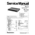Cover page of TECHNICS SU3/K Service Manual