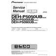 Cover page of PIONEER DEH-P5050UB/XN/ES Service Manual