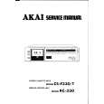 Cover page of AKAI RC330 Service Manual