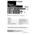 Cover page of PIONEER KEH8080SDK/B Service Manual