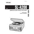 Cover page of TEAC SLA200 Owner's Manual