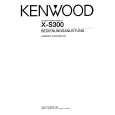 Cover page of KENWOOD XS300 Owner's Manual