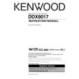 Cover page of KENWOOD DDX8017 Owner's Manual