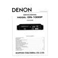 Cover page of DENON DN-1000F Service Manual