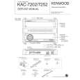 Cover page of KENWOOD KAC-7202 Service Manual