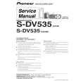 Cover page of PIONEER S-DV535/XJC/E Service Manual