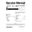 Cover page of TECHNICS SHAC500D Service Manual