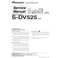 Cover page of PIONEER S-DV525/XCN Service Manual