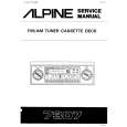Cover page of ALPINE 7307 Service Manual