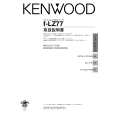 Cover page of KENWOOD F-LZ77 Owner's Manual
