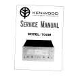 Cover page of KENWOOD MODEL ? 700M Service Manual