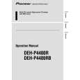 Cover page of PIONEER DEH-P4400RBEW Service Manual
