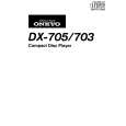 Cover page of ONKYO DX-703 Owner's Manual