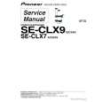 Cover page of PIONEER SE-CLX7/XZC/EW5 Service Manual