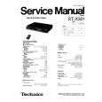 Cover page of TECHNICS STX301 Service Manual