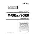Cover page of TEAC V5000 Service Manual
