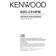 Cover page of KENWOOD KDCC510FM Owner's Manual