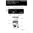 Cover page of KENWOOD KRC545D/L/LX Service Manual