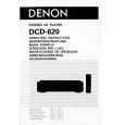 Cover page of DENON DCD-620 Owner's Manual