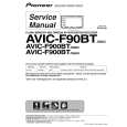 Cover page of PIONEER AVIC-F900BT/XS/AU Service Manual