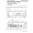 Cover page of KENWOOD KRF-V8010DW Service Manual