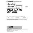 Cover page of PIONEER VSX-LX60/HYXJ5 Service Manual