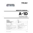 Cover page of TEAC A-1 D Service Manual