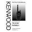 Cover page of KENWOOD TK-3130 Owner's Manual
