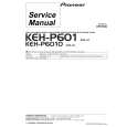 Cover page of PIONEER KEH-P601 Service Manual