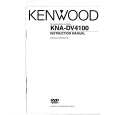 Cover page of KENWOOD KNA-DV4100 Owner's Manual