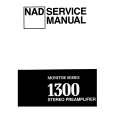 Cover page of NAD 1300 Service Manual