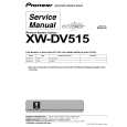 Cover page of PIONEER XW-DV515/WLXJ/NC Service Manual