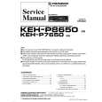 Cover page of PIONEER KEH-P7650 ES Service Manual