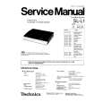 Cover page of TECHNICS SLL1 Service Manual