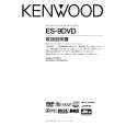 Cover page of KENWOOD RMD-ES9DVD Owner's Manual