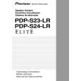 Cover page of PIONEER PDP-S23-LR/XIN1/E Owner's Manual