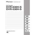Cover page of PIONEER DVR-530H-S/RLTXV Owner's Manual