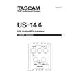 Cover page of TEAC US-144 Owner's Manual