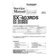 Cover page of PIONEER SX-203RDS Service Manual