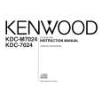 Cover page of KENWOOD KDC-7024 Owner's Manual