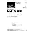 Cover page of PIONEER CJ-V55 KUC Service Manual