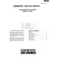 Cover page of ONKYO A-8200 Service Manual