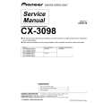 Cover page of PIONEER CX-3098 Service Manual