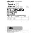 Cover page of PIONEER SX-X360/WVXCN5 Service Manual