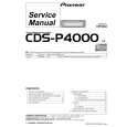 Cover page of PIONEER CDS-P4000/UC Service Manual