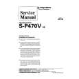 Cover page of PIONEER SP470V Service Manual