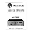 Cover page of KENWOOD KA-7002 Service Manual