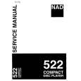 Cover page of NAD 522 Service Manual
