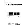 Cover page of AKAI CD-D1 Service Manual