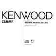 Cover page of KENWOOD Z828MP Owner's Manual
